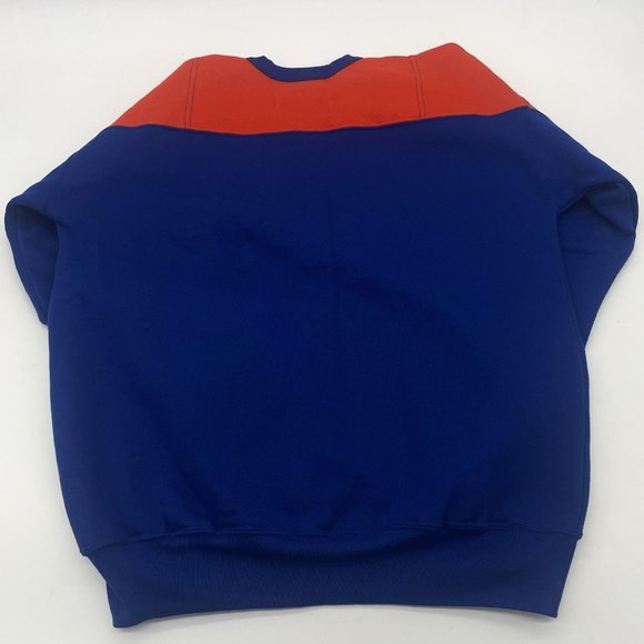 Vtg Dodger Florida Gators Sweatshirt Mens Medium Orange Blue Long Sleeve V-Neck - Picture 6 of 7